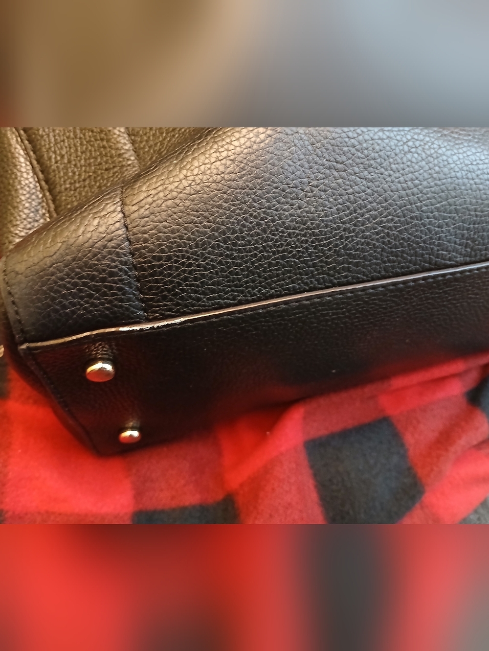 Kate Spade Black Pebbled Leather Satchel with Gold Hardware - Picture 10 of 16